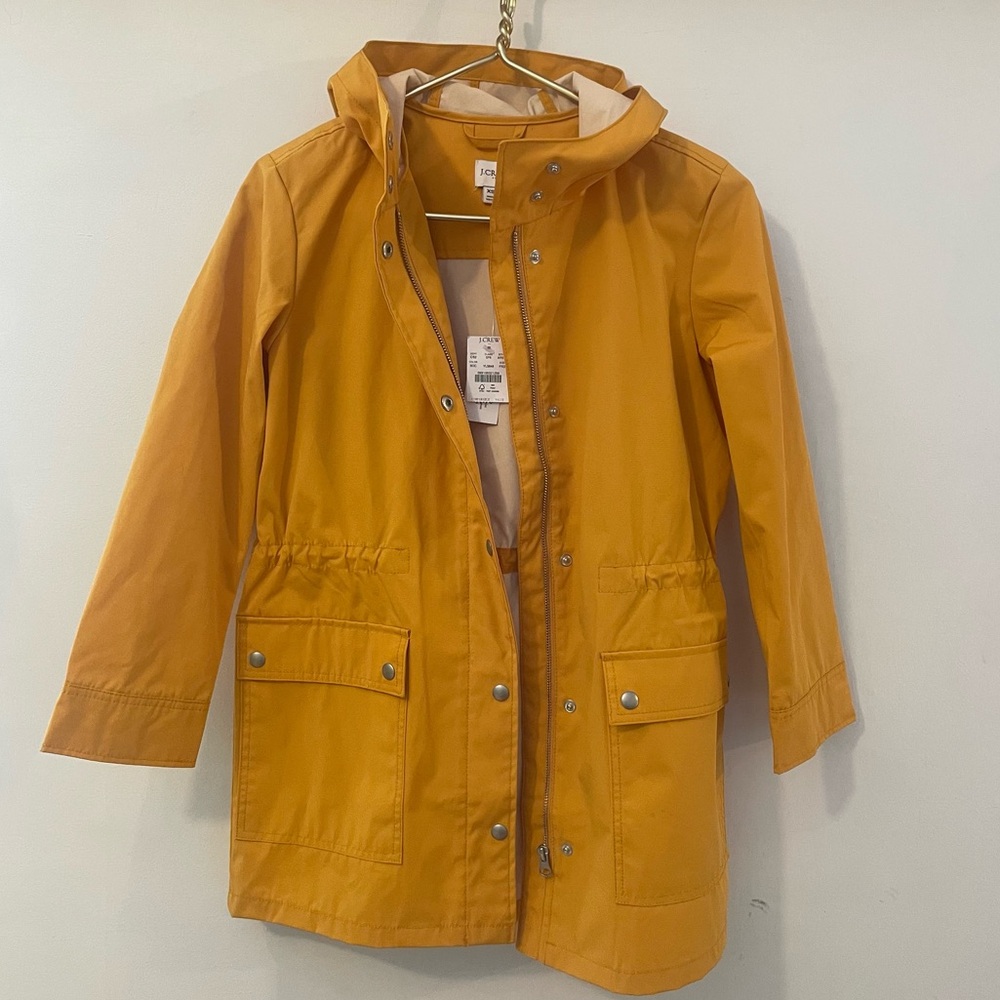 NWT j crew women’s rain parka